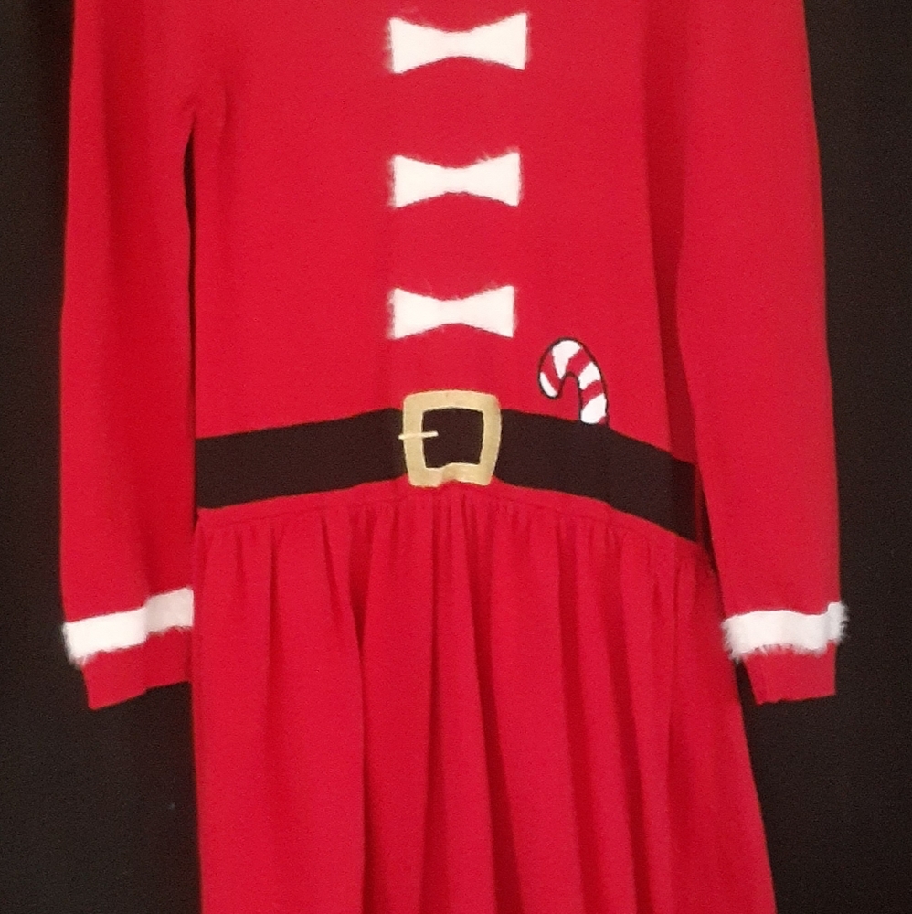 Girls 14/16 Christmas Sweater Dress